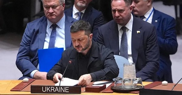 Zelenskiy BM kürsüsünde! 'Uluslararası hukuk bizi korumuyor'